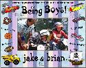 just being boys frame