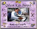 keys to success award frame