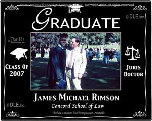 Graduate frame ©DLE, Inc.