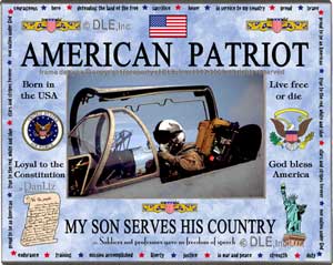 American Patriot frame ©DLE, Inc.