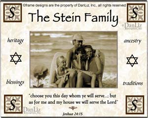 Jewish Family Bone frame ©DLE, Inc.